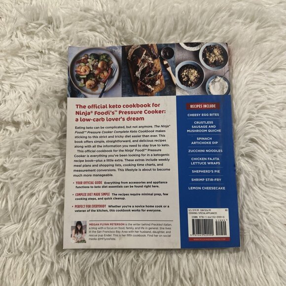 Ninja Foodi Pressure Cooker: Complete Keto Cookbook : 75 Recipes for a Healthy, - Picture 8 of 9